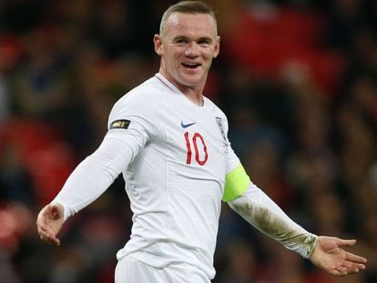 Wayne Rooney el pasado noviembre, en Londres. 