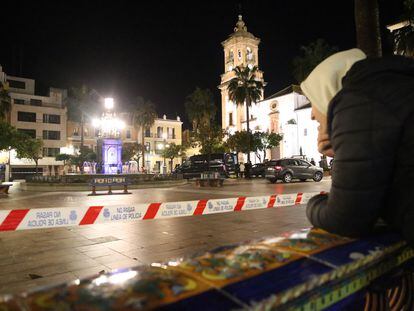 La plaza de Algeciras en la que se produjo la agresión mortal.