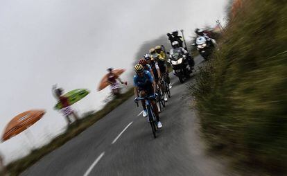 Landa, en el Col d'Aubisque. 