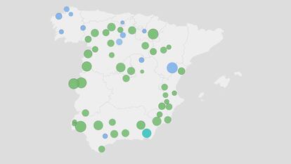 El mapa de los macroproyectos de energía renovable: viaje al próximo bum solar y eólico en España