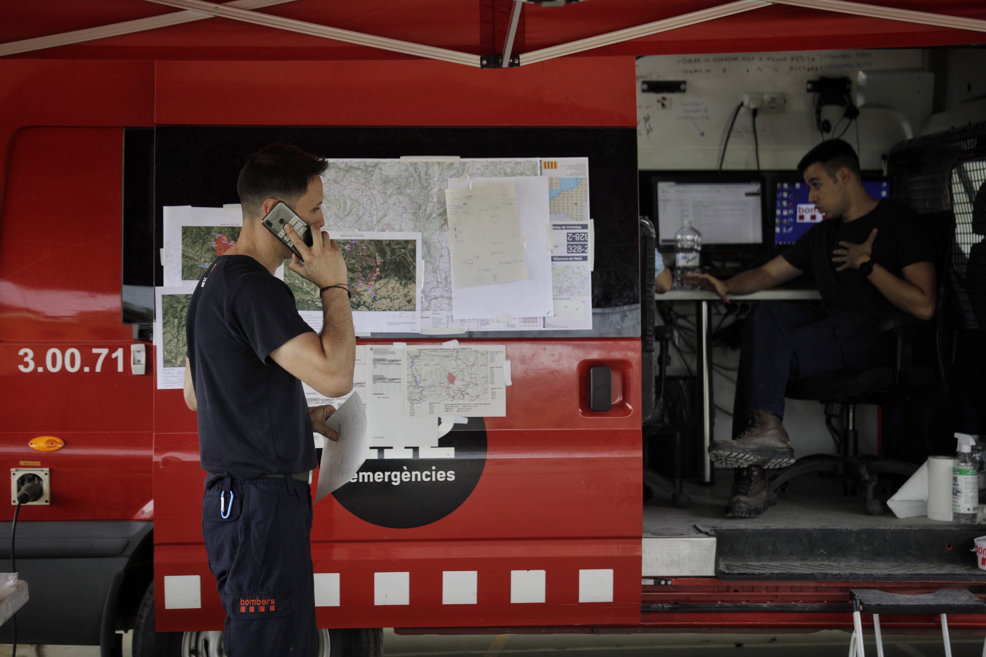 Fallece un hombre en el incendio de su piso en Badalona