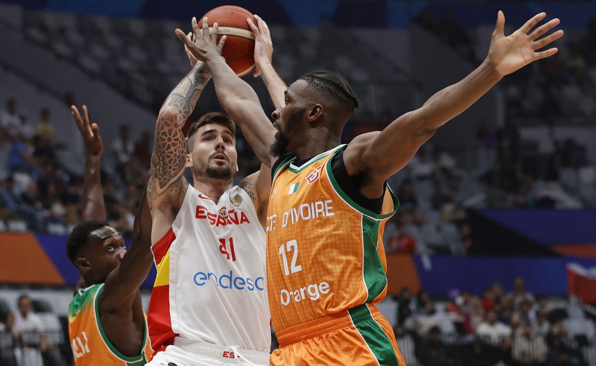 España – Costa de Marfil en directo |  La selección domina el ritmo del partido en el descanso |  baloncesto |  Deporte