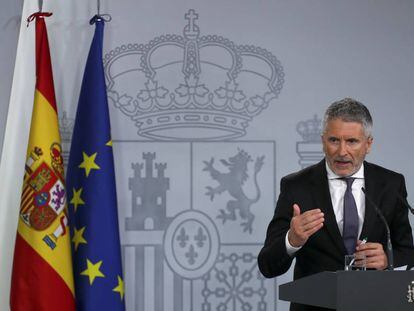 El ministro del Interior, Fernando Grande- Marlaska.