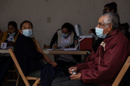Vacunación contra coronavirus en Chiapas, México