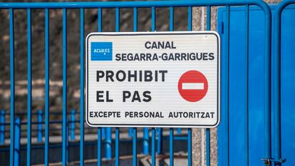 El canal Segarra-Garrigues fue desarrollado para habilitar el regadío en miles de hectáreas de secano de la llanura agrícola de Lleida.