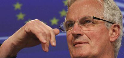 El comisario europeo de Mercado Interior y Servicios, Michel Barnier.
