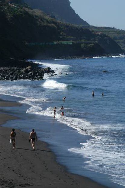 Playa del Socorro, en Los Realejos (Tenerife).