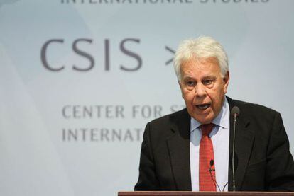 El expresidente del Gobierno, Felipe González.