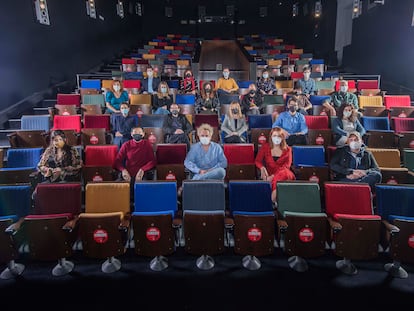 Residentes de la academia del cine.