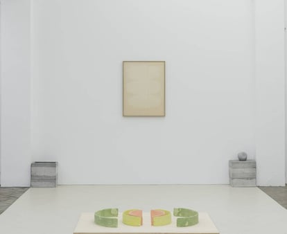 Una obra de Patricia Dauder en l’exposició de la galeria ProjecteSD.