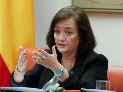 La presidenta de la Autoridad Independiente de Responsabilidad Fiscal (Airef), Cristina Herrero.