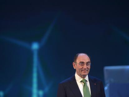 Ignacio Sánchez Galán, presidente de Iberdrola, durante una junta general de accionistas en abril de 2016.