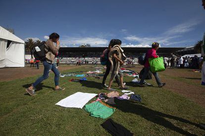 La caravana migrante llega a Ciudad de M xico Fotos