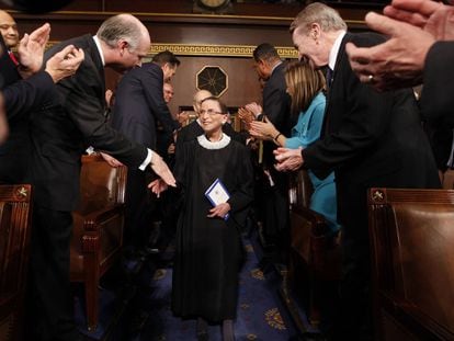 La vida de Ruth Bader Ginsburg, en imágenes