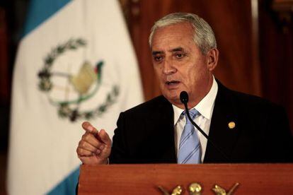 El presidente de Guatemala, Otto Pérez Molina.