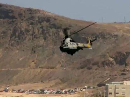 Recuperados el helicóptero hundido en Canarias y los cuerpos de dos ocupantes