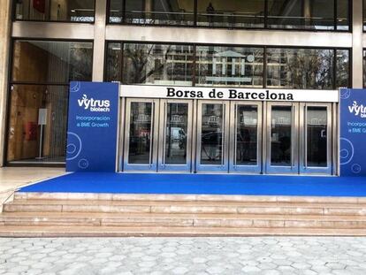 La Bolsa de Barcelona, preparada para el debut de Vytrus en BME Growth.