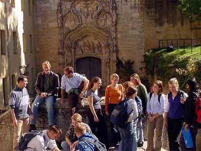Alumnos de la Universidad SEK de Segovia.