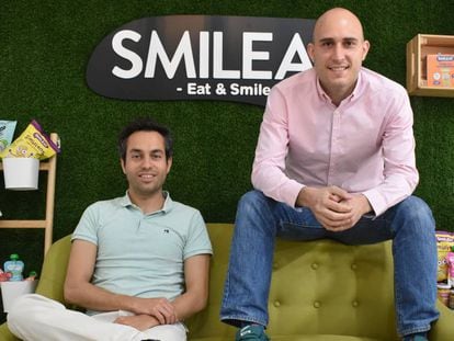 Alberto Jiménez San Mateo y Javier Quintana, cofundadores de Smileat.