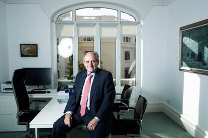 Enrique Centelles, presidente de GED Capital, en la sede de la empresa en Madrid.