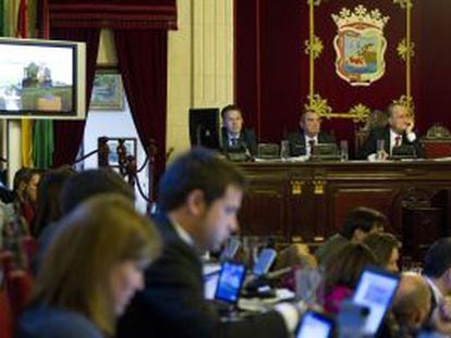 Pleno de Málaga del 23 de febrero de 2012