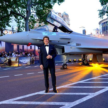 Tom Cruise en el estreno de 'Top Gun: Maverick' en Londres, el 19 de mayo.