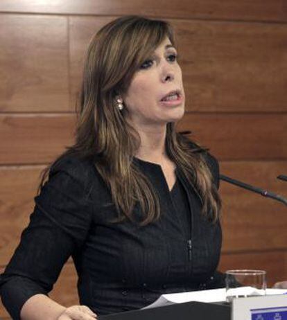 La l&iacute;der del PP catal&aacute;n, Al&iacute;cia S&aacute;nchez-Camacho.