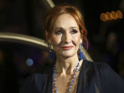 La escritora J.K. Rowling en un estreno en Londres en noviembre de 2018.