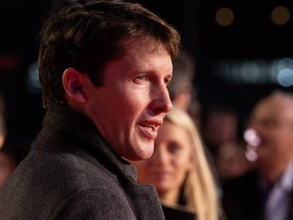 El cantante James Blunt, en Londres, el 9 de octubre.