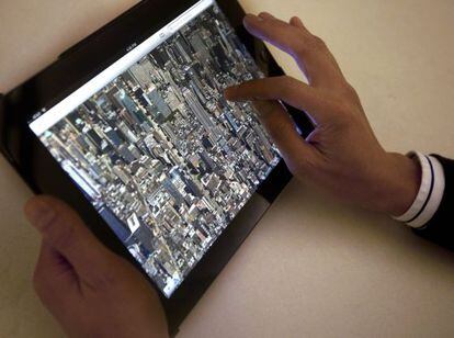 Los nuevos mapas de Apple, en el iPad.