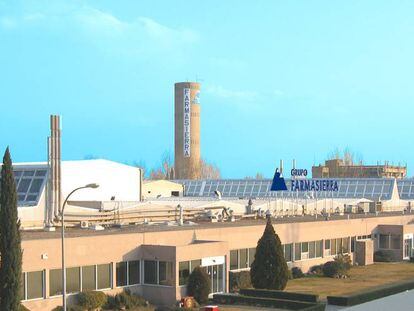 Vista de la planta de Farmasierra en San Sebastián de los Reyes, Madrid.