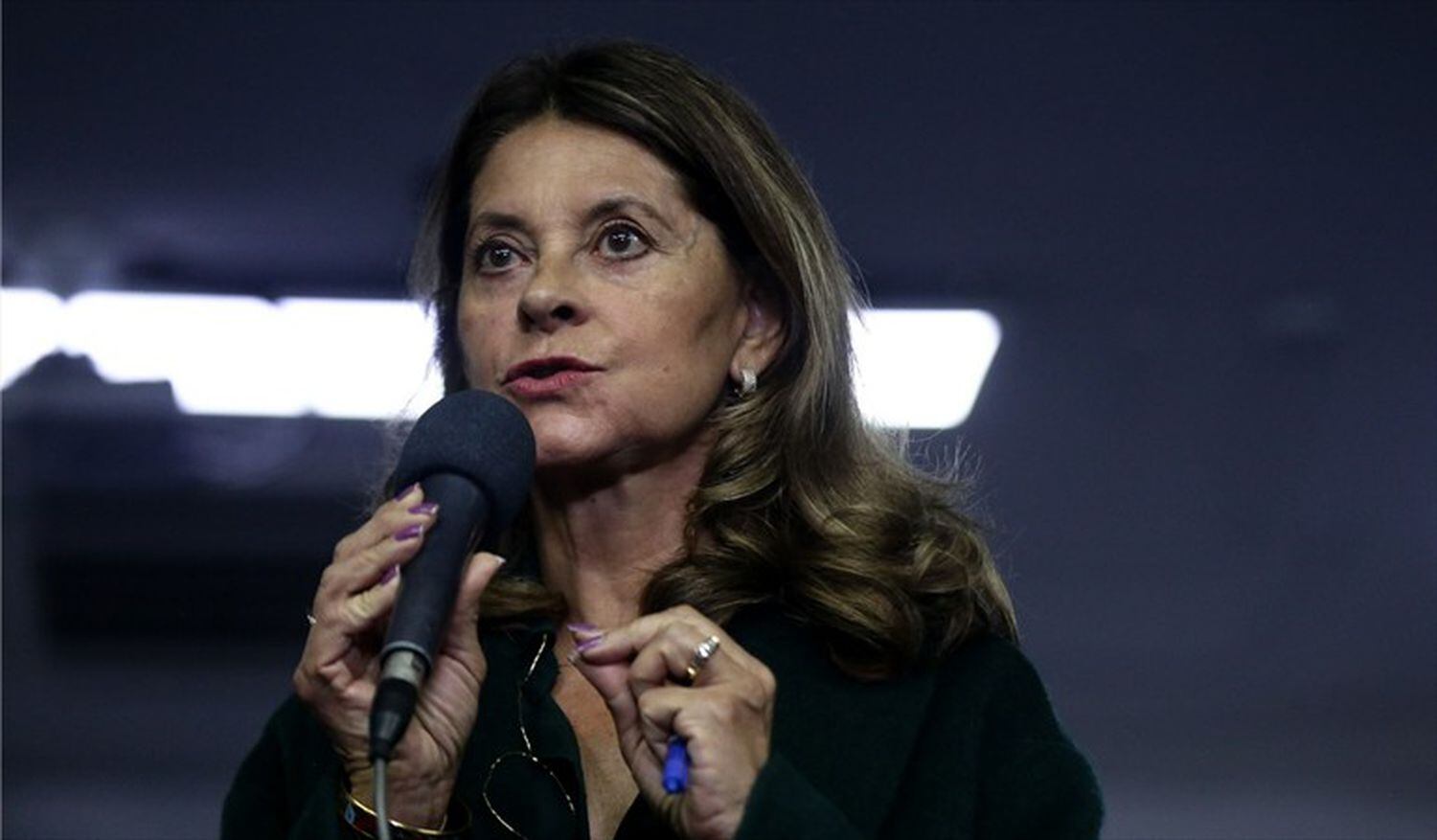 Marta Lucía Ramírez, vicepresidenta de Colombia. 