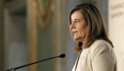 La ministra de Empleo, Fátima Báñez.
