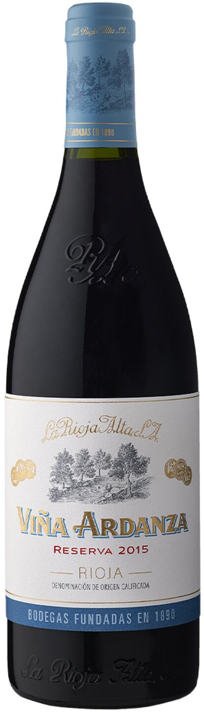 Tras la acogida de la anterior añada, la 2012, Viña Ardanza elige la cosecha de 2015, una de las mejores de lo que va de siglo, según La Rioja Alta, para seleccionar la uva tempranillo de las fincas La Cuesta y Montecillo, y ensamblarla con la garnacha procedente de tierra de La Pedriza. El resultado, tras 36 meses de crianza en roble americano de la tempranillo y 30 meses de la garnacha, y dos años en botella, es un vino de color granate, con nariz compleja de aromas especiados y balsámicos y notas de frutas rojas. En boca es equilibrado y fresco. Precio: 23 euros.