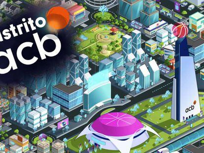 Llega la aplicación 'Distrito acb', un mundo virtual que te permitirá jugar y mucho más