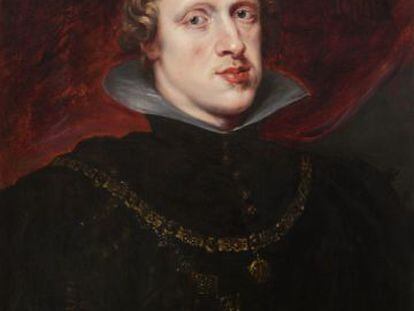 &#039;Felipe IV&#039; (1628-29), pintado por Peter Paul Rubens, cuando el monarca ten&iacute;a 23 a&ntilde;os.