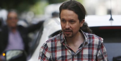 El l&iacute;der de Podemos, Pablo Iglesias.