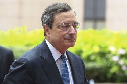 El presidente del Banco Central Europeo, Mario Draghi