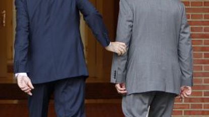 Reuni&oacute;n entre Mariano Rajoy (izquierda) y Artur Mas, en septiembre de 2012.