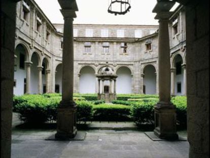 Claustro del parador de Santiago de Compostela