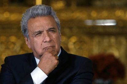 Lenín Moreno, presidente de Ecuador.