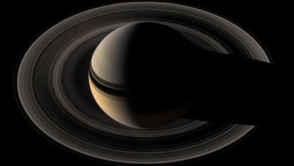 Saturno, el sexto de los planetas del Sistema Solar.
