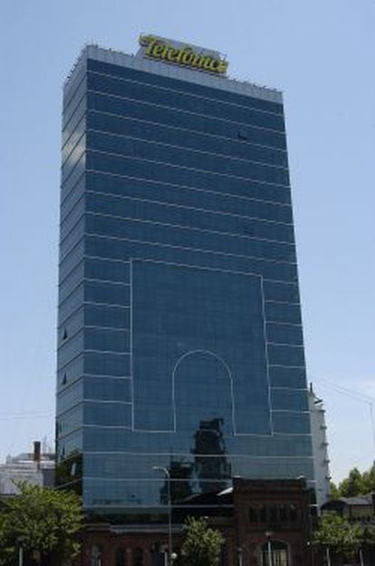 Sede de Telef&oacute;nica en Argentina.