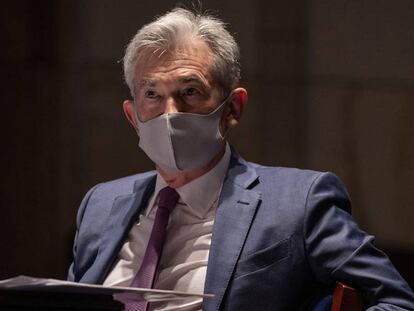 El presidente de la Reserva Federal estadounidense, Jerome Powell.