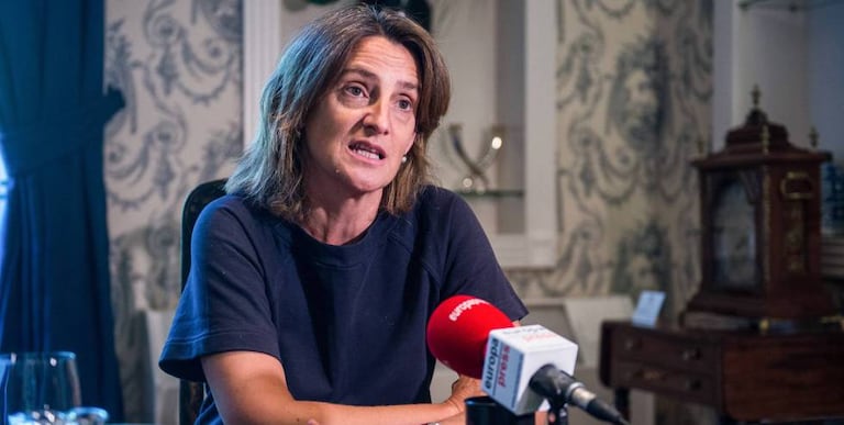 La vicepresidenta cuarta del Gobierno y ministra para la Transición Ecológica, Teresa Ribera