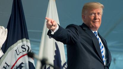 El presidente de EE UU, Donald Trump, el pasado 1 de junio en Washington (EE UU).
