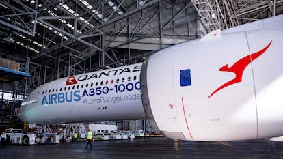 Airbus A350-1000 de compañía australiana Qantas.