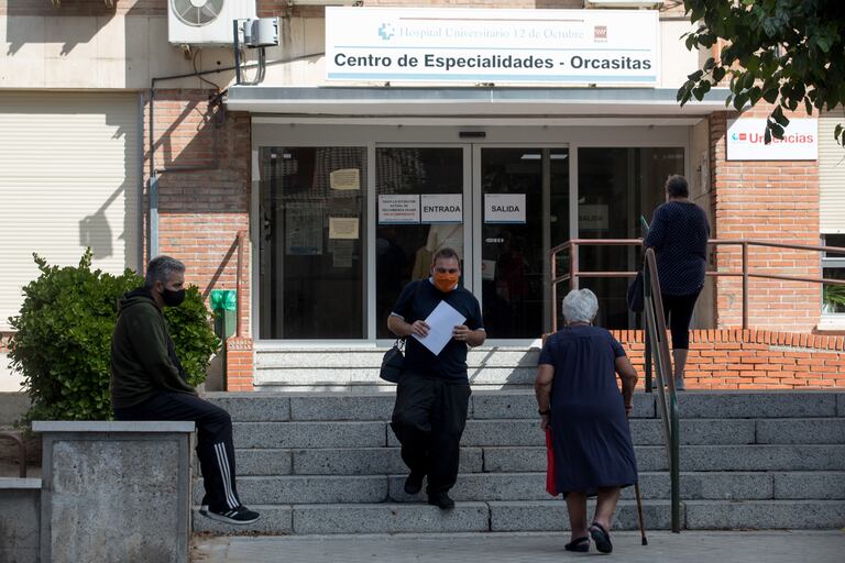 El centro de especialidades de Orcasitas, este miércoles.