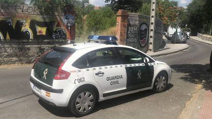 Un coche patrulla de la Guardia Civil.