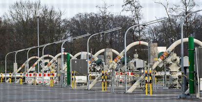 Instalaciones de gas natural en Rehden, Alemania